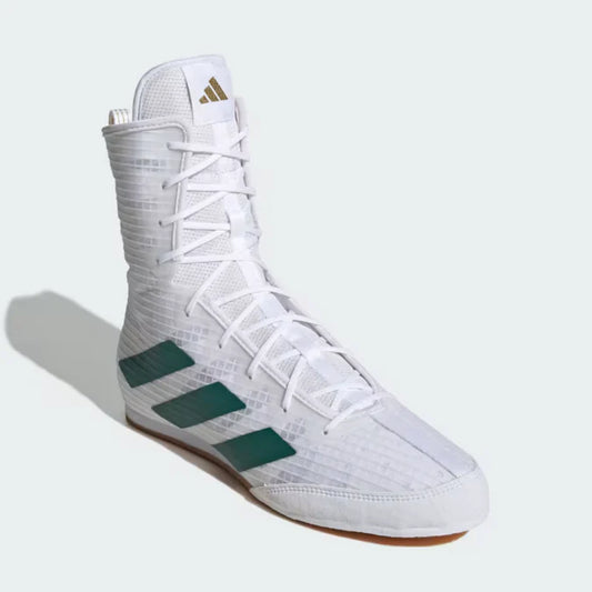 Adidas Hog 4 Boxing Boots- Green and White