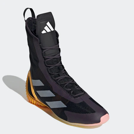 Adidas Speedex Ultra Boxing Boots- Purple and Yellow