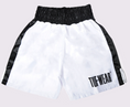 Load image into Gallery viewer, Buy Tuf-Wear Satin Boxing Short White/Black
