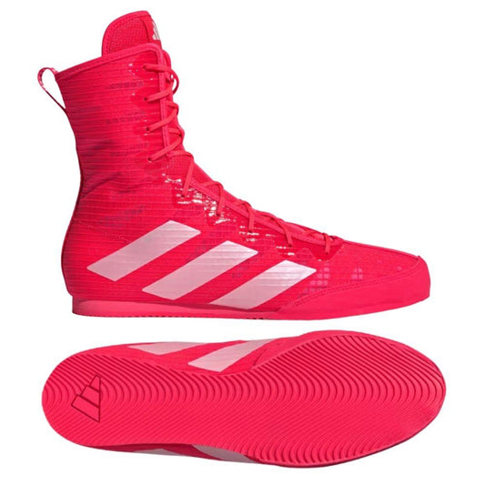 Adidas Hog 4 Boxing Boots- Lucid Red