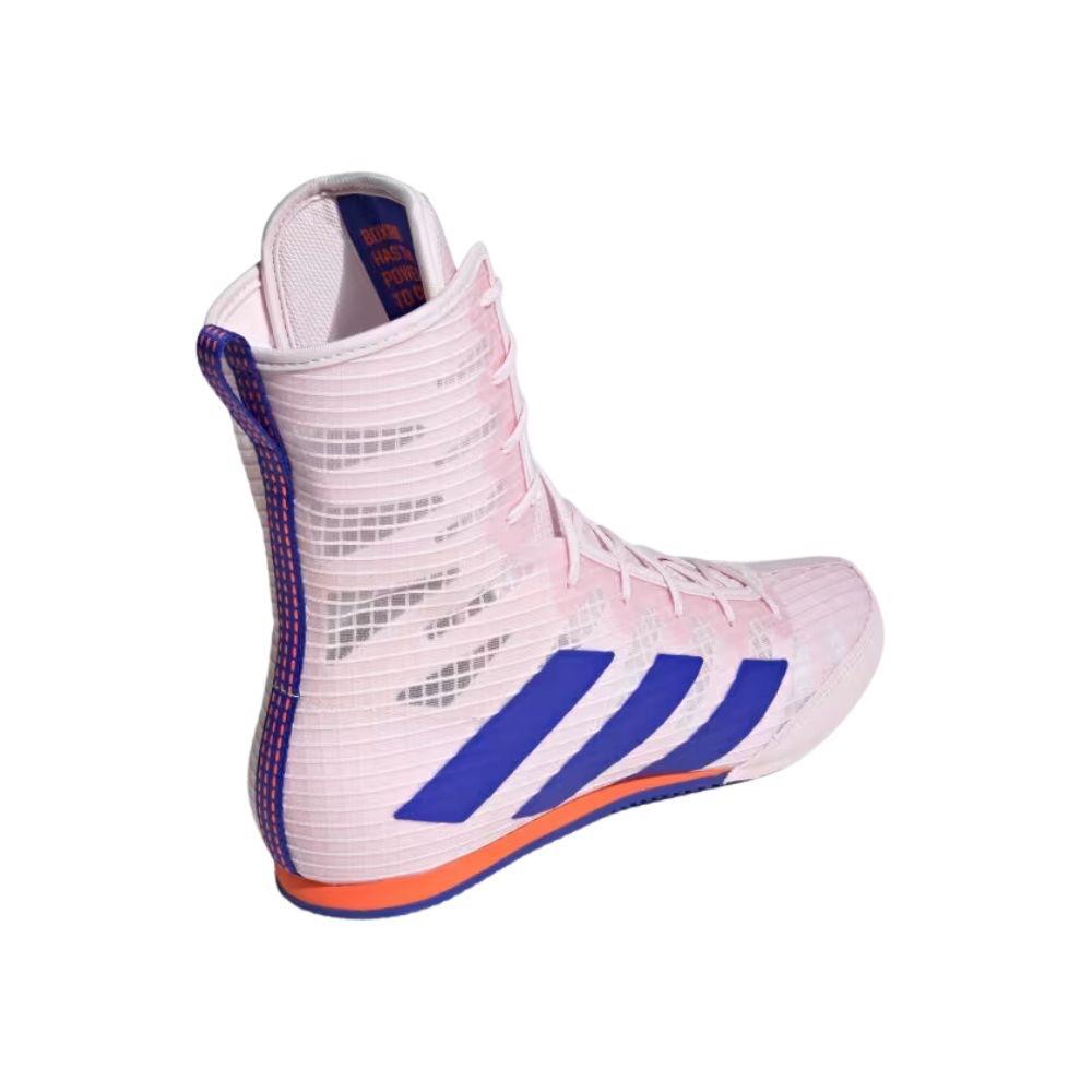 Adidas Hog 4 Boxing Boots- Orange and Blue