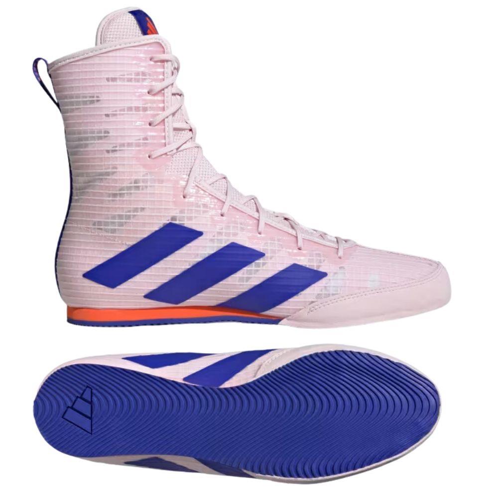 Adidas Hog 4 Boxing Boots- Orange and Blue